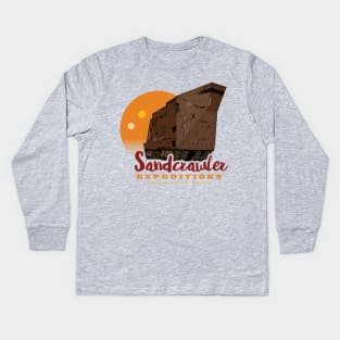 Sandcrawler Expeditions Kids Long Sleeve T-Shirt